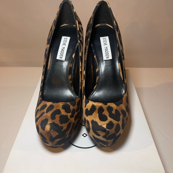 Steve Madden Nala Leopard Platform Pump Size 8 - Picture 5 of 7